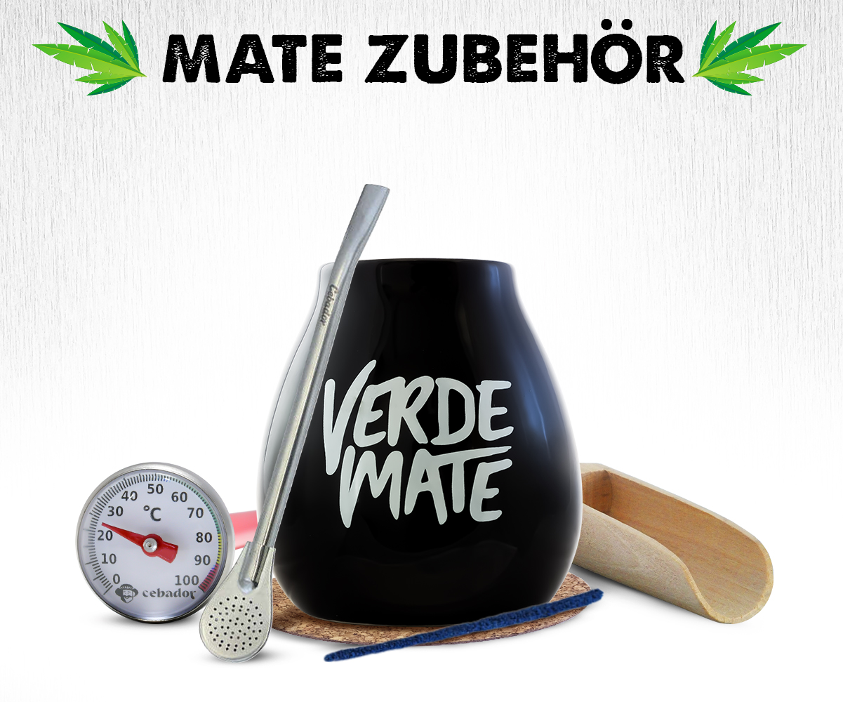 Mate Tee Set 1,5 Kg Frucht Yerba Verde Mango Maracuya Melocoton Strawberry 3x500