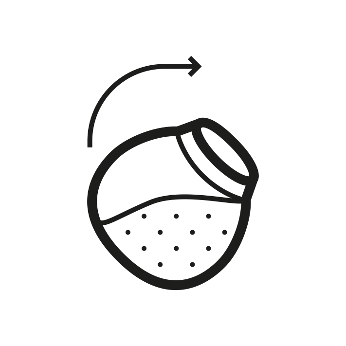 Krok 2 - Potrząśnij naczyniem