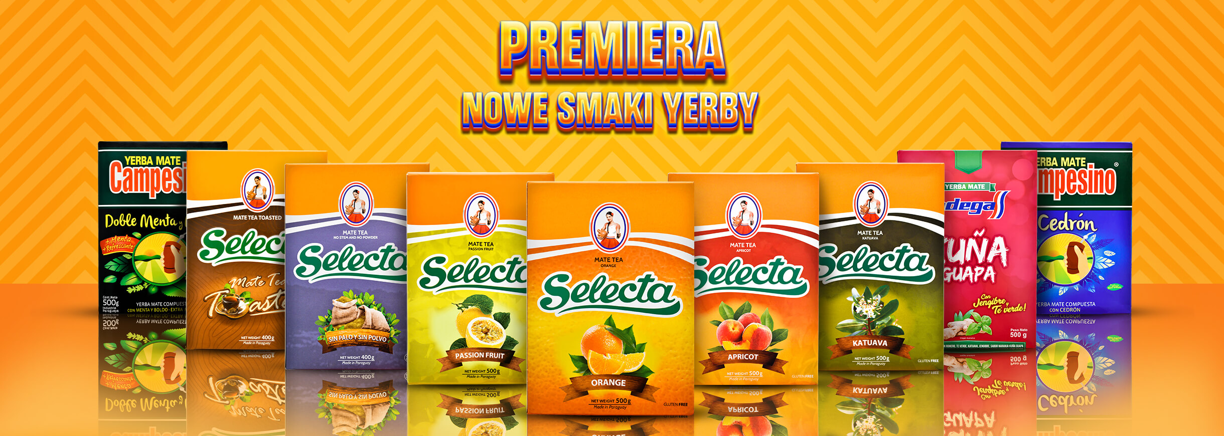 Selecta - nowe smaki yerba mate