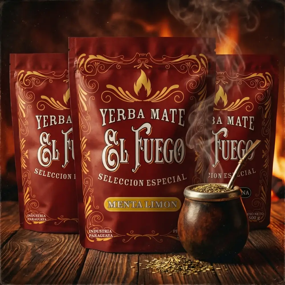 Intensywna i dymna yerba mate El Fuego w trzech wariantach