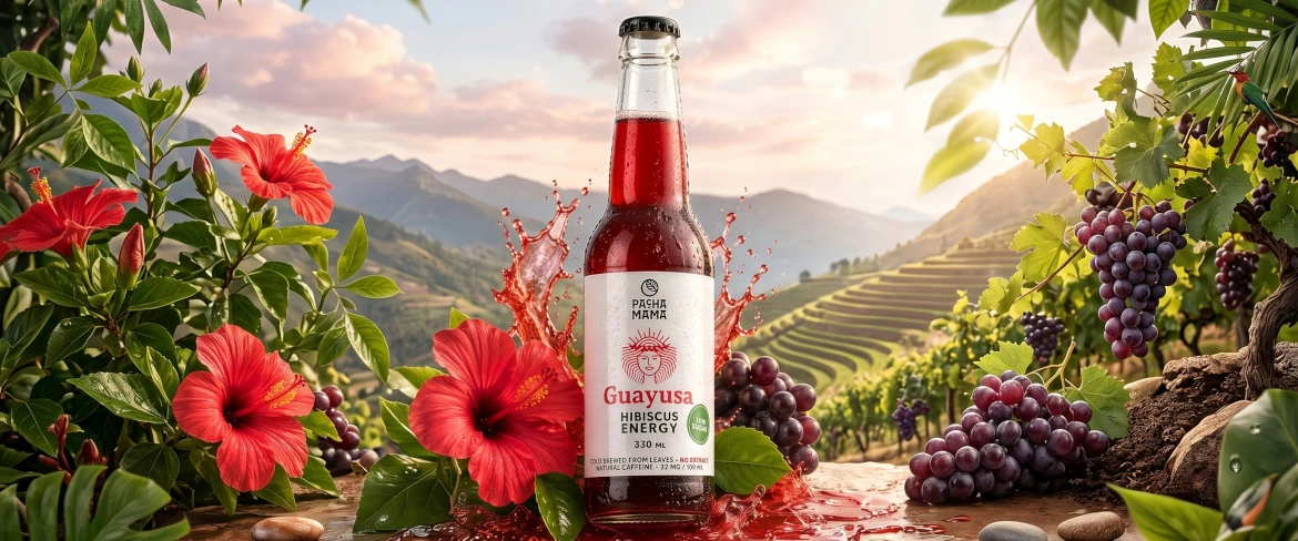 Guayusa w butelce podczas pracy – naturalna energia do skupienia i produktywności