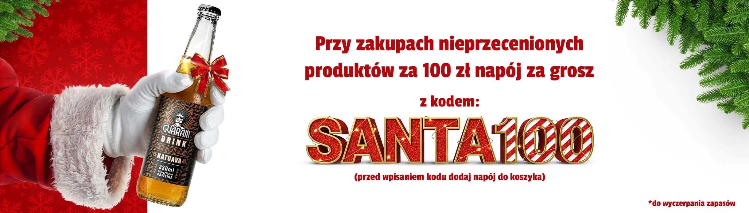 Napoje Guarani za 1 grosz