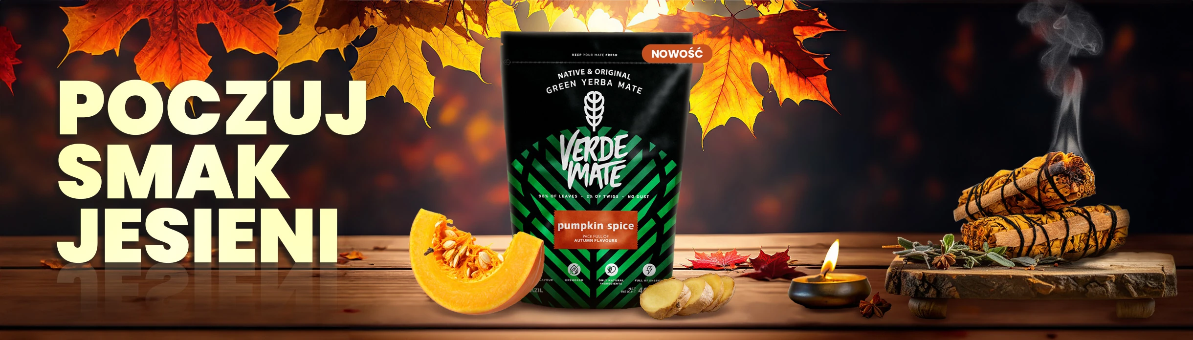 Jesienne nowości w PoYerbani.pl – Pumpkin Spice