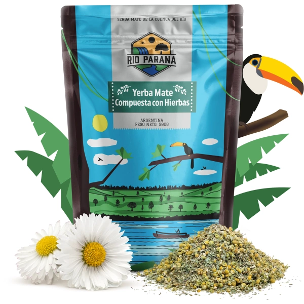 Rio Parana Compuesta con Hierbas – yerba mate ziołowa.