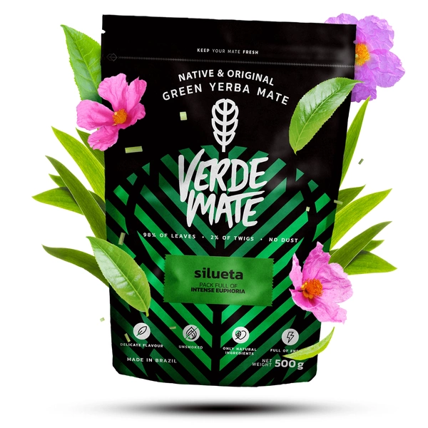 Verde Mate Green Silueta – yerba mate ziołowa.