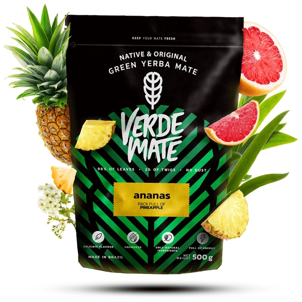 Verde Mate Green Ananas – yerba mate tropikalna owocowa.