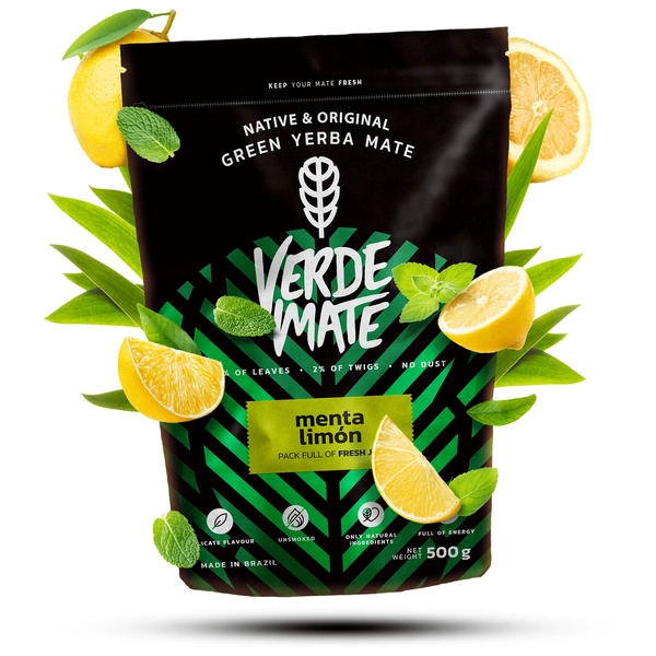 Verde Mate Green Menta Limon – yerba mate miętowa.
