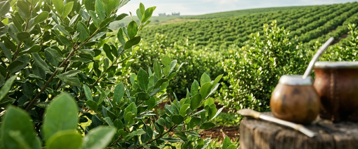 Yerba mate – co to jest i skąd pochodzi? Plantacja ostrokrzewu paragwajskiego