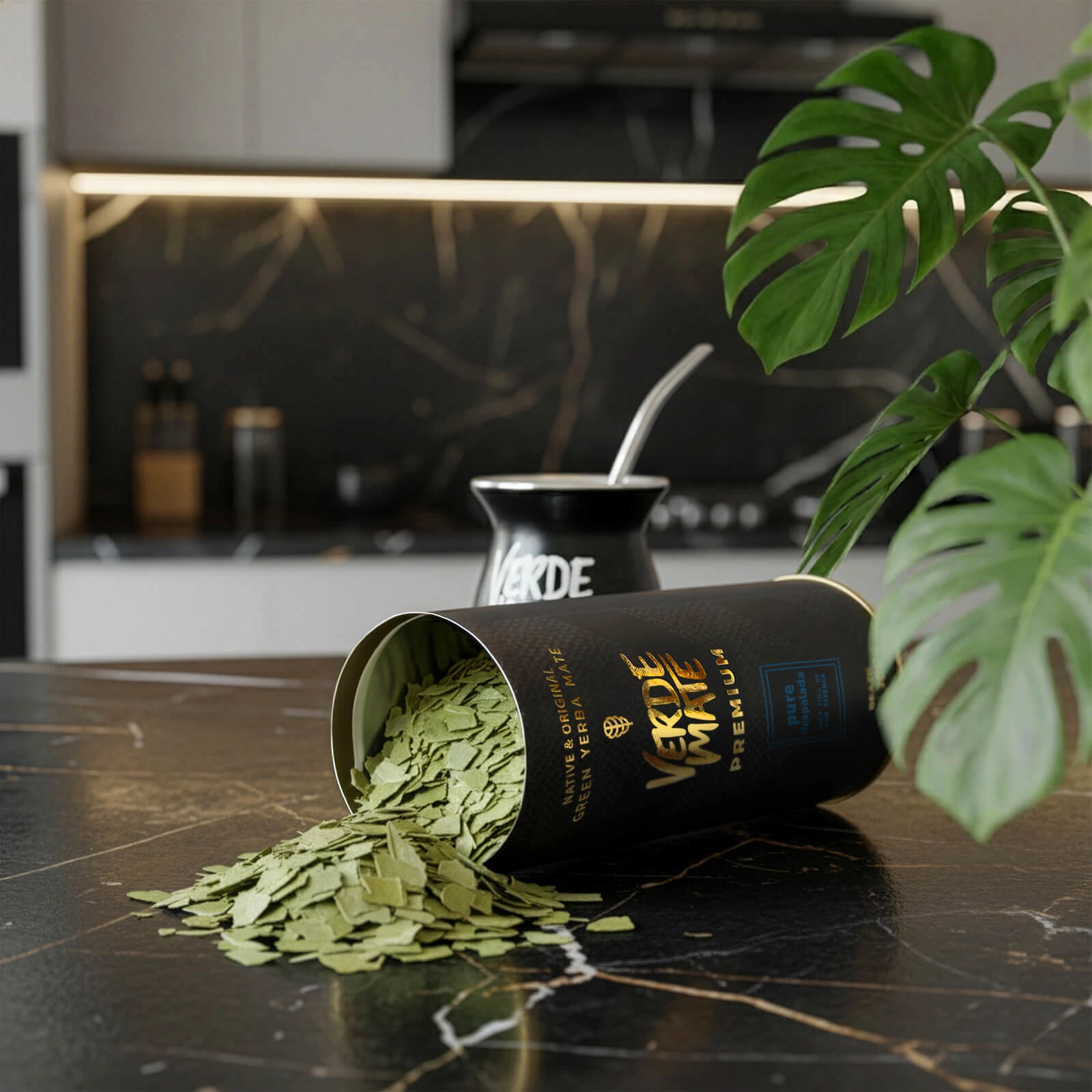 Verde Mate Green Premium Pure Despalada