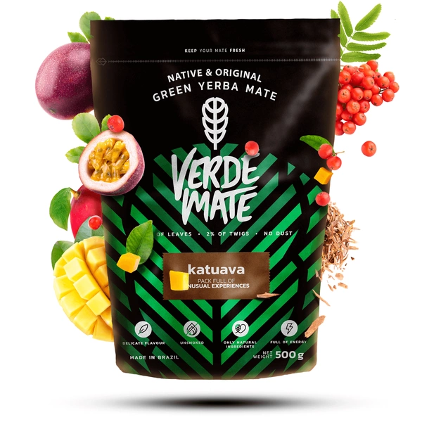 Yerba mate Verde Mate Green Katuava.