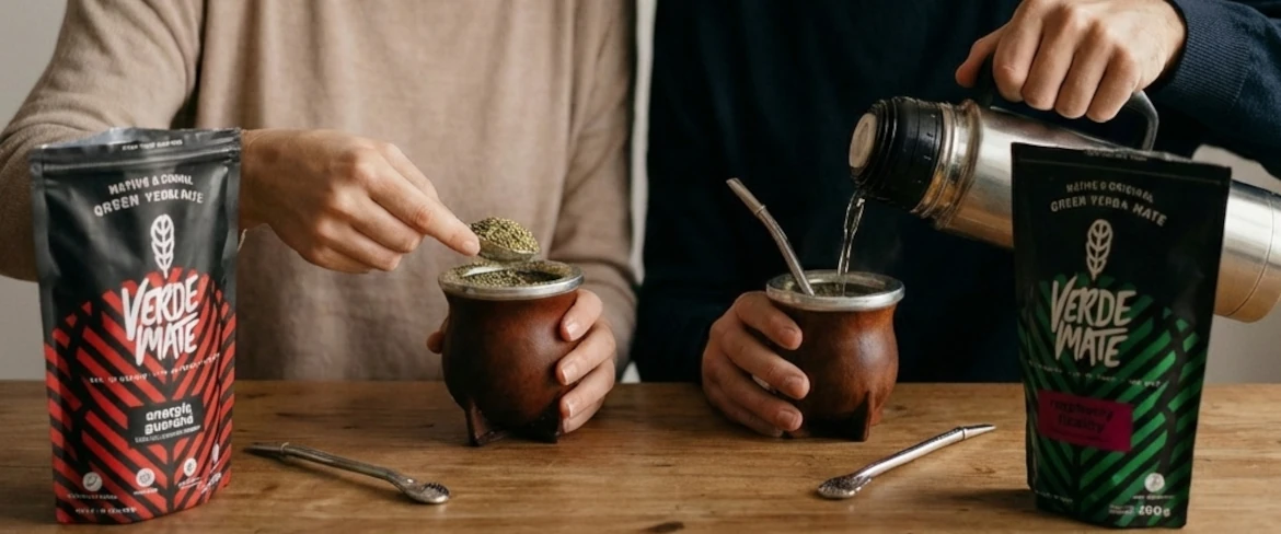 Yerba mate zestaw dla dwojga – wspólne przygotowywanie yerba mate