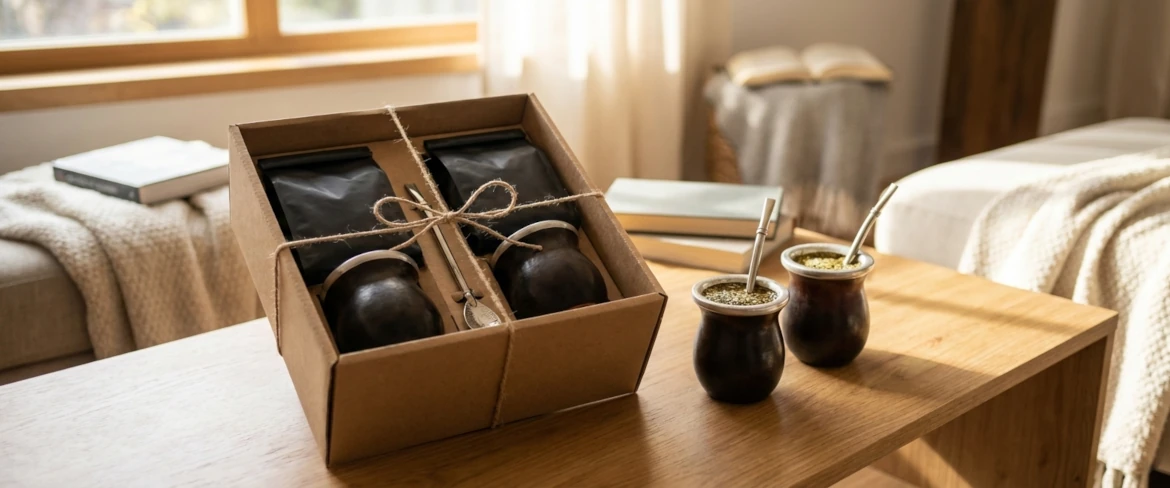 Yerba mate zestaw startowy dla dwojga jako pomysł na prezent