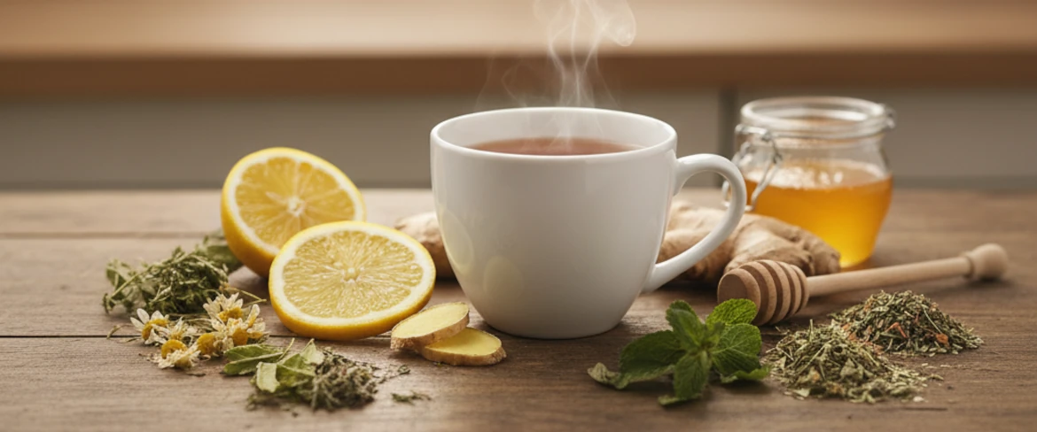 Herbata ziołowa i dodatki