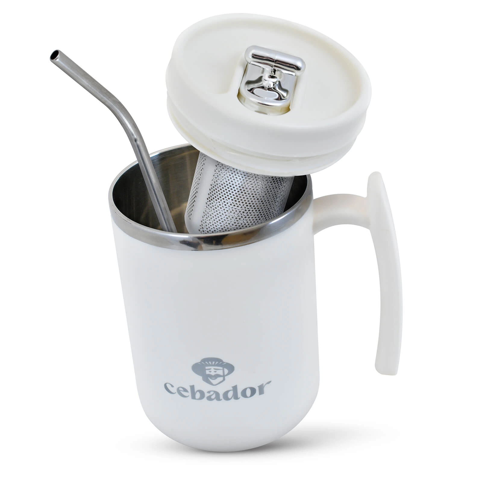 Cebador Drinly – stylowy kubek termiczny do herbaty, yerba mate i innych naparów