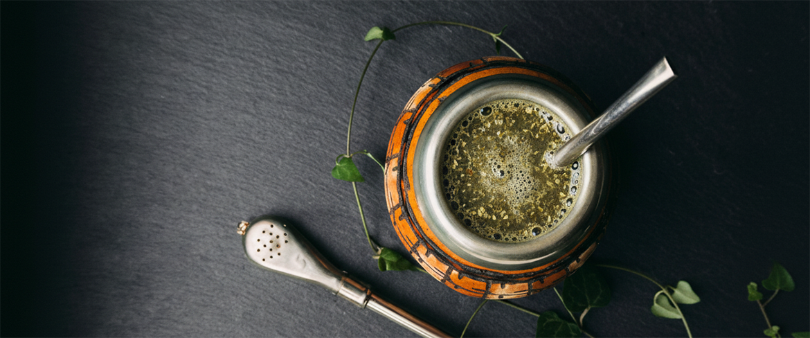 Yerba mate i pył w suszu