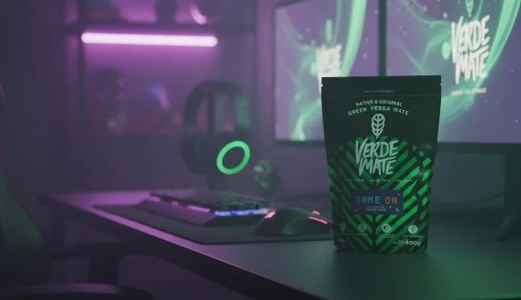 Yerba mate dla graczy – Verde Mate Game On – naturalna alternatywa dla energetyków