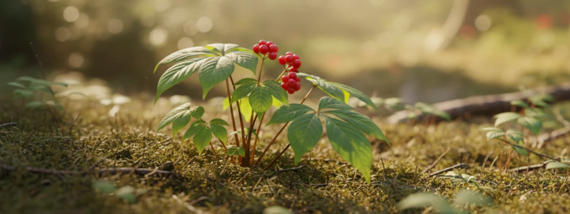 Żeń szeń – roślina