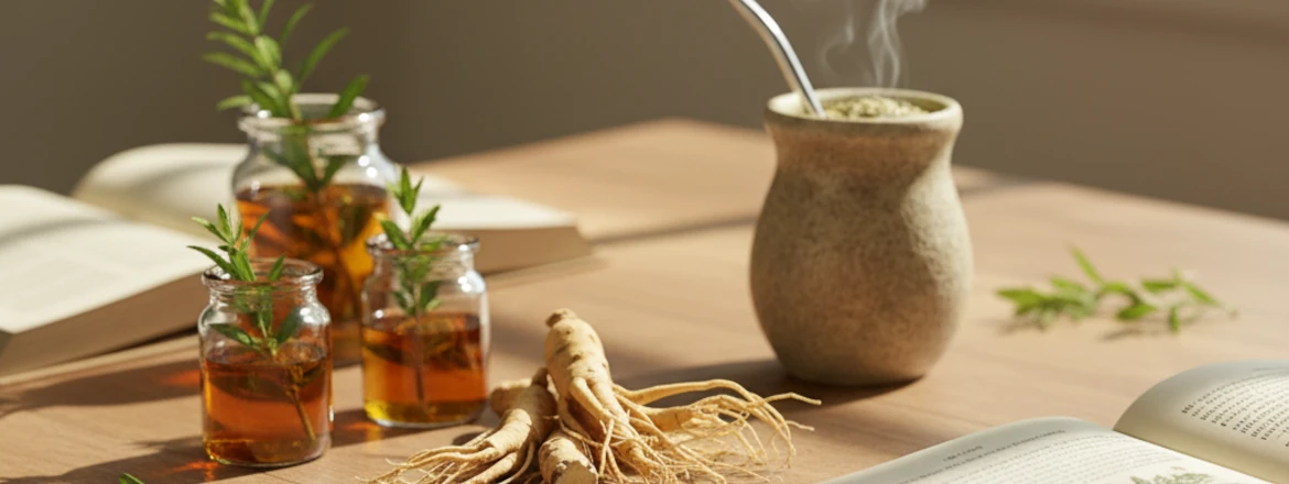 Yerba mate z żeń szeniem