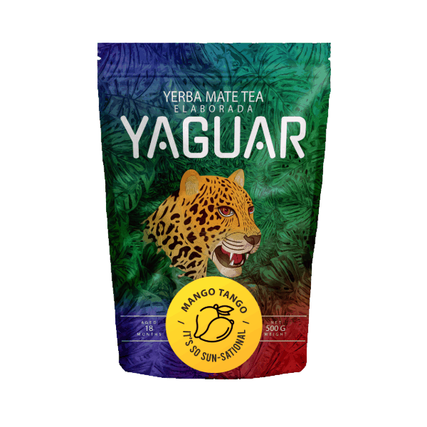 yerba mate yaguar mango tango