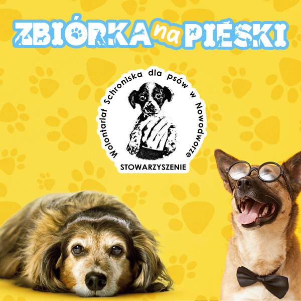 Przyłącz się do nas, wspólnie pomożemy bezdomnym psiakom!