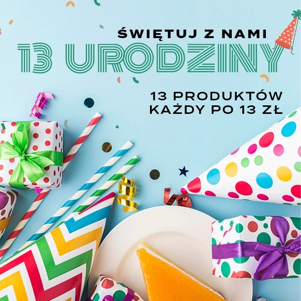 Szczęśliwa Trzynastka, czyli 13. urodziny PoYerbani.pl!