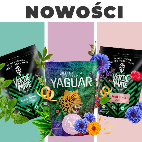 Yerba mate na lato? Poznajcie nowe smaki Verde Mate i Yaguar!