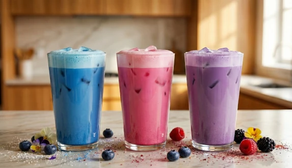 Kolorowa matcha – poznaj niebieską, różową i fioletową alternatywę klasycznej matchy