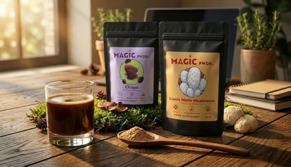 Grzyby adaptogenne Magic Pwdr – właściwości, działanie i nowy wymiar suplementacji