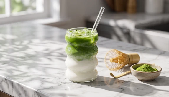 Matcha z mlekiem – jak przygotować idealne matcha latte w domu? Przepis i wskazówki