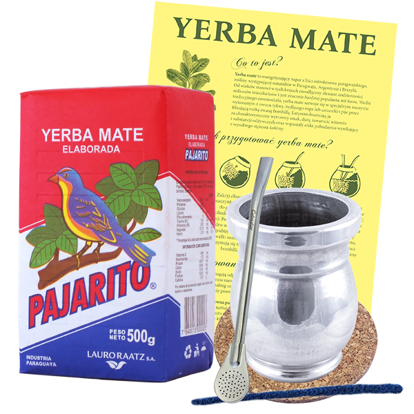 Zestaw Yerba Mate Pajarito Elaborada + Palo Santo