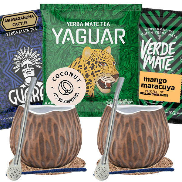 Zestaw Yerba Mate Matero bombilla DLA DWOJGA