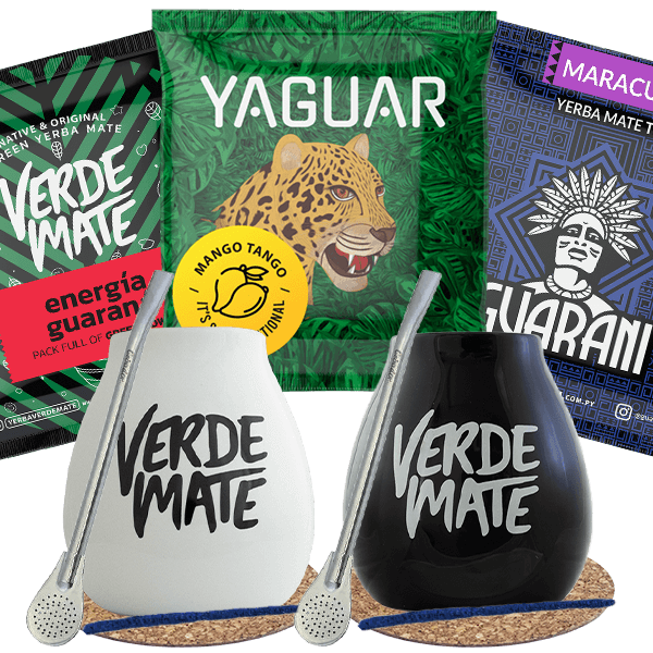 Zestaw Yerba Mate Green Matero bombilla DLA DWOJGA