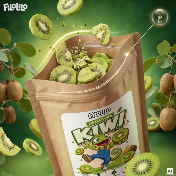 FiloLilo – Kiwi liofilizowane (plastry) 20 g