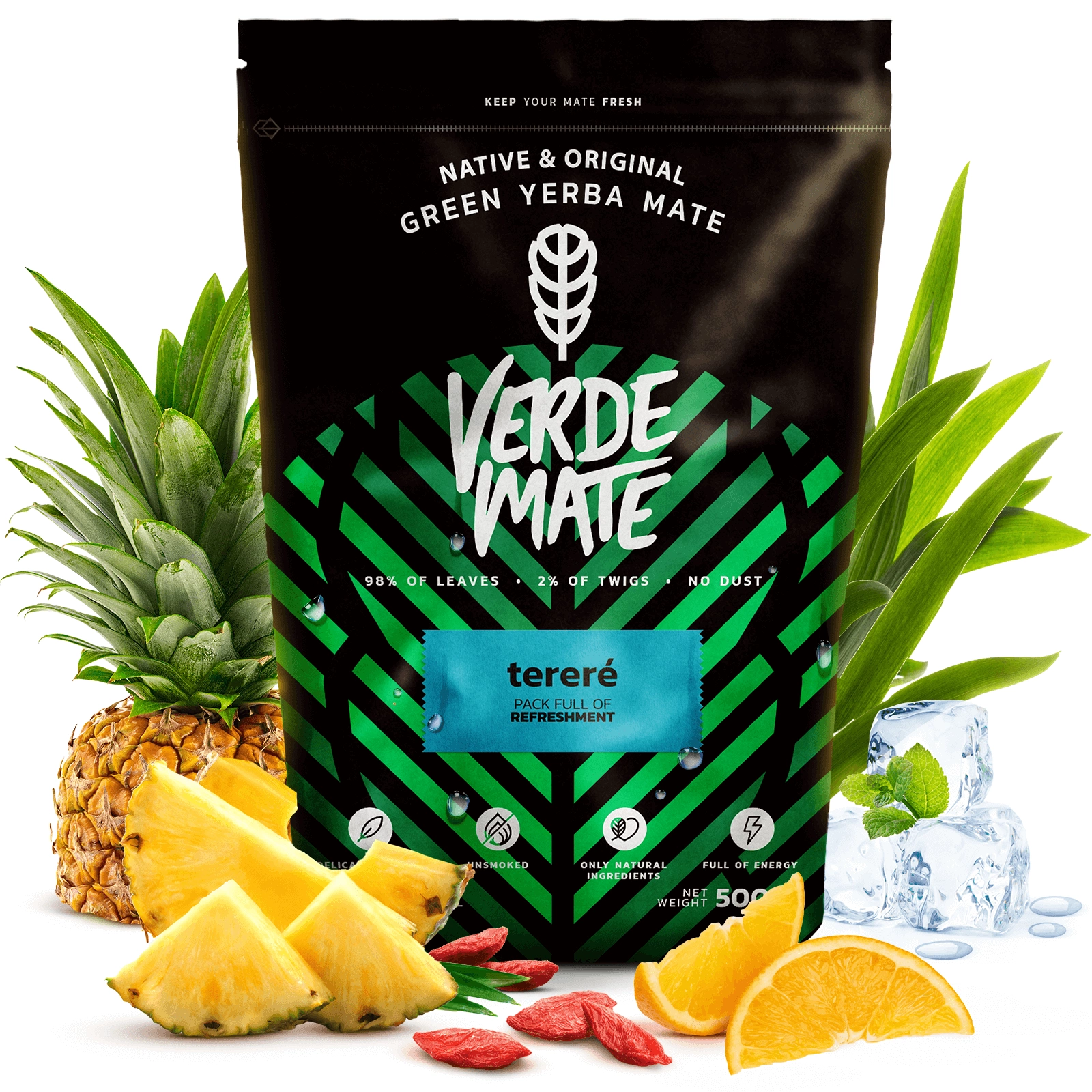 Verde Mate Green Tereré - Zbliżenie