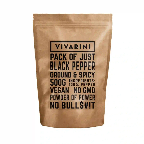 Vivarini – Pieprz czarny (mielony) 0,5 kg