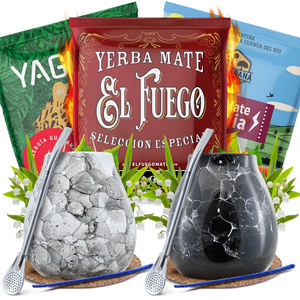 Zestaw Yerba Mate Energia DLA DWOJGA Matero Bombilla 