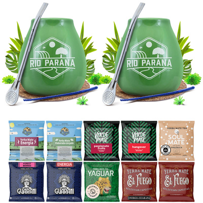 Zestaw Yerba Mate DLA DWOJGA Matero Bombilla