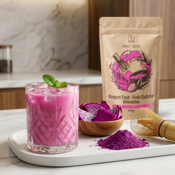 Mary Rose – Pink Matcha Alternative – Dragon Fruit (w proszku) 100 g