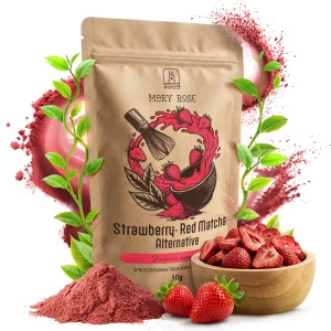 Zestaw prezentowy do przygotowania Red Matcha - akcesoria Yoru