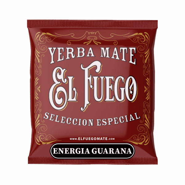 Zestaw yerba mate El Fuego 50g + tykwa El Fuego Gold