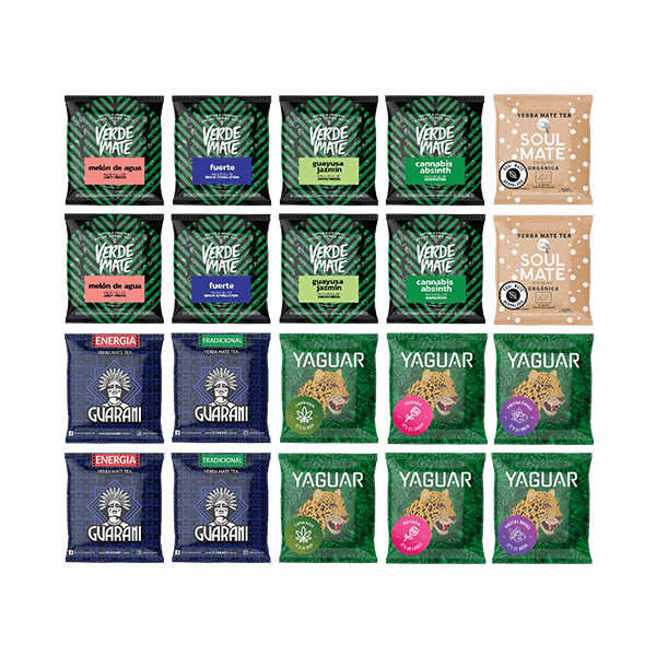 Yerba Mate MIX NAJLEPSZYCH GATUNKÓW Nativ 10x 100g