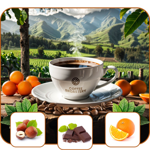 Zestaw prezentowy Bro Coffee Roastery: kawa Amico dall'Italia + krówki + kubek