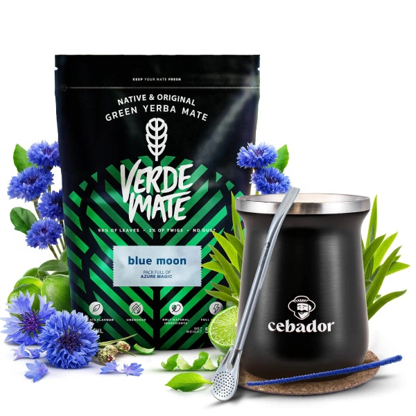 Zestaw Yerba Mate Verde Mate 500g 0,5kg Matero Termiczne TermoMate PRO