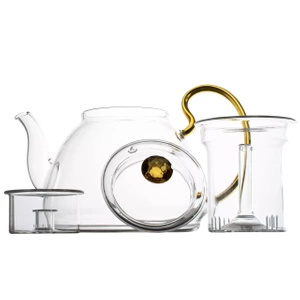 Szklany dzbanek z zaparzaczem Diamante 1200 ml