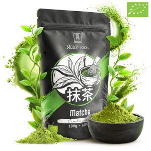 Zestaw 3 herbat matcha BIO z Japonii: ceremonialna + premium + kulinarna