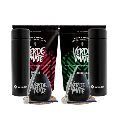 ZESTAW Yerba Mate TERMOS akcesoria dla dwojga