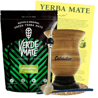 Zestaw Yerba Mate Chimarrao 0,5kg Cuia Carlos Bombilla
