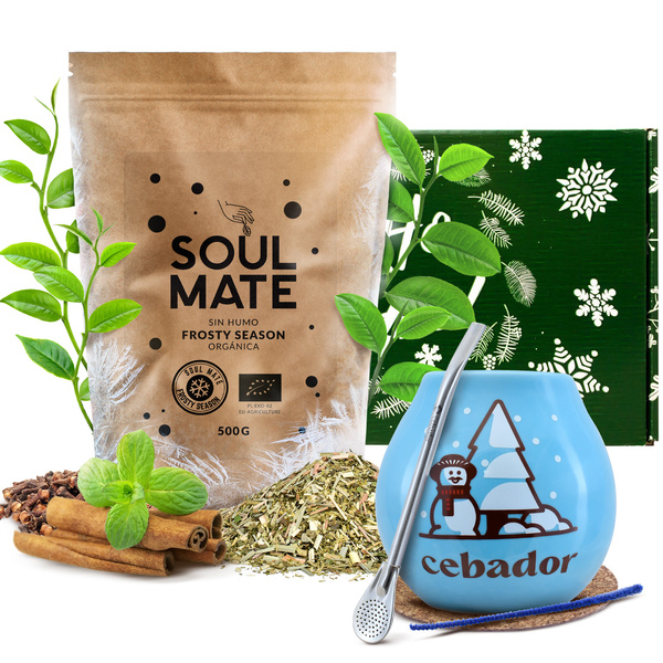 Zestaw Prezentowy Yerba Soul Mate Frosty zima 500g