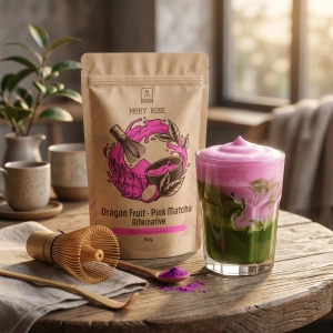 Zestaw do kolorowego Matcha Latte: Matcha + Pink Matcha + akcesoria