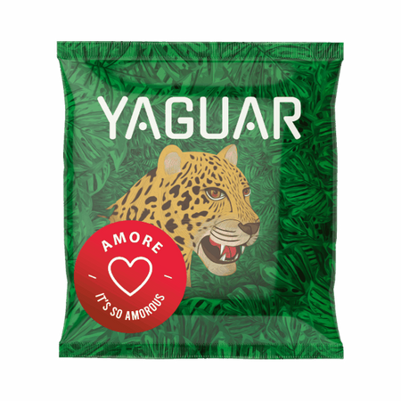 Yaguar Amore 50 g – brazylijska yerba mate z owocami i ziołami  